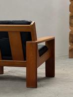 Asko - Esko Pajamies - Fauteuil - oorlog - Hout (eik), leer