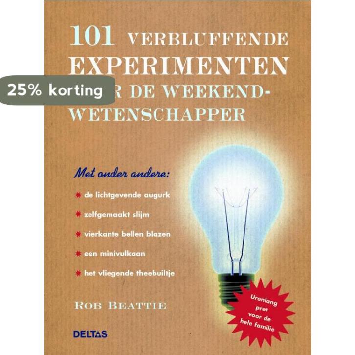 101 verbluffende experimenten voor de weekendwetenschapper, Boeken, Hobby en Vrije tijd, Gelezen, Verzenden