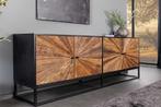 Sideboard BARRACUDA 180cm mango wood and brown teak wood -, Huis en Inrichting, Kasten | Dressoirs, Ophalen of Verzenden, Nieuw