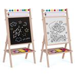 Magnetisch schoolbord met abacus en tekenpapier - 62x28x4..., Ophalen of Verzenden, Nieuw