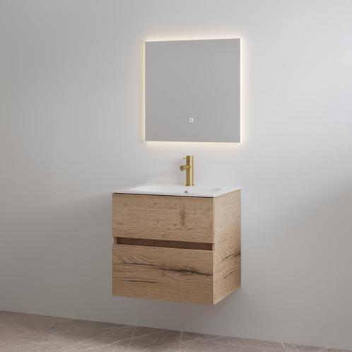 Badmeubelset met Kraangat Best Design Splash 60 cm Halifax, Doe-het-zelf en Verbouw, Sanitair, Bad, Nieuw, Ophalen of Verzenden