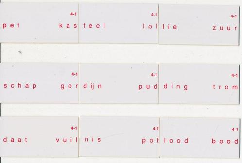 Taaldomino Woord afmaken (4-1), Boeken, Schoolboeken, Nieuw, Verzenden