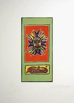 Robert Combas (1957) - Visage - Hand-signed, Antiek en Kunst