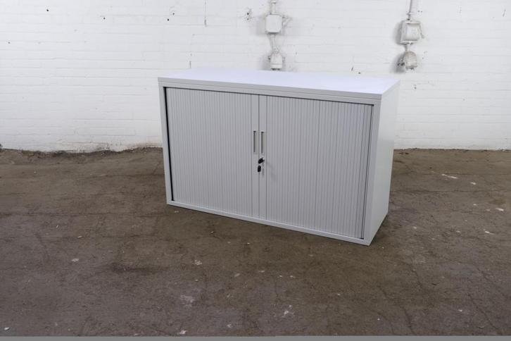 Robbe Rechts | Roldeurkast | Tweedehands | Grijs | Grijze to, Huis en Inrichting, Kasten | Roldeurkasten en Archiefkasten, Gebruikt
