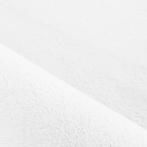 Rond Hoogpolig Vloerkleed | Pouffy | Wit | 200x200 cm, Verzenden, Nieuw