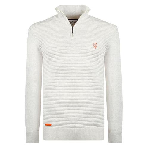 -58% Q1905  Q1905 Trui woudrichem witgrijs  maat XS, Kleding | Heren, Sportkleding, Grijs, Nieuw, Verzenden