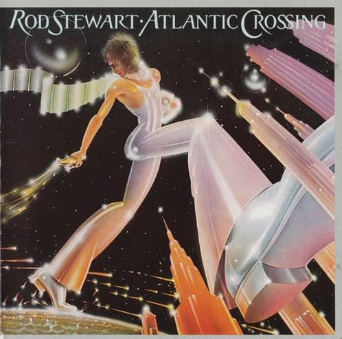 cd - Rod Stewart - Atlantic Crossing, Cd's en Dvd's, Cd's | Overige Cd's, Zo goed als nieuw, Verzenden