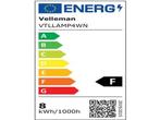 Velleman Ledloeplamp met klem, zwenkarm, aan/uit-schakelaar, Verzenden, Nieuw