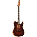 Fender American Acoustasonic Telecaster All-Mahogany Bourbon, Verzenden, Nieuw