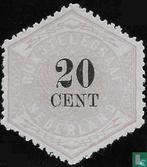 Nederland - Telegramzegels - 1877, Postzegels en Munten, Postzegels | Nederland, Verzenden, Postfris
