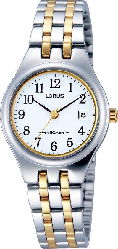 Lorus RH787AX9 horloge dames - zilver en goud - edelstaal, Sieraden, Tassen en Uiterlijk, Horloges | Dames, Verzenden