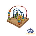 2 Kralenspiralen | 9 Houten Puzzels | Houten Speelgoed, Verzenden, Zo goed als nieuw, Overige typen