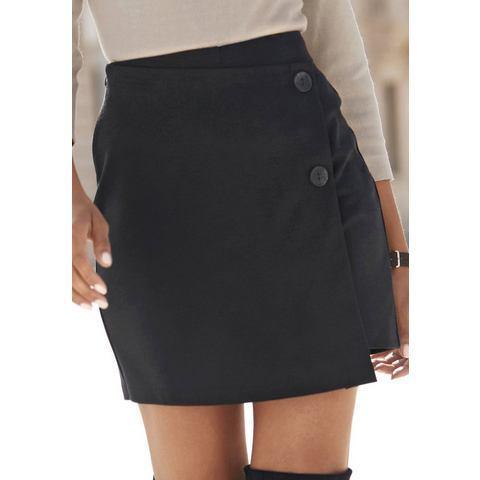 Buffalo Broekrok in wikkellook met sierknopen, skort,, Kleding | Dames, Rokken, Nieuw, Verzenden