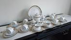 Limoges - Theeservies (39) - Porselein - Goud en platina