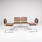 Gavina - Marcel Breuer - Stoel (4) - Cesca - Staal, Weens