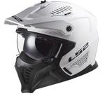 LS2 OF606 Drifter Solid Wit 06 Multi Helm, Motoren, XS, Jethelm, Nieuw met kaartje, Overige merken
