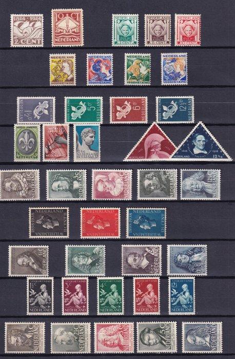 Nederland 1924/1940 - 15 postfrisse series, Postzegels en Munten, Postzegels | Nederland