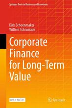 Springer Texts in Business and Economics- Corporate Finance, Verzenden, Zo goed als nieuw, Dirk Schoenmaker