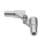 Buiskapbeslag scharnier Aluminium Ø20mm, Watersport en Boten, Bootonderdelen, Ophalen of Verzenden, Nieuw