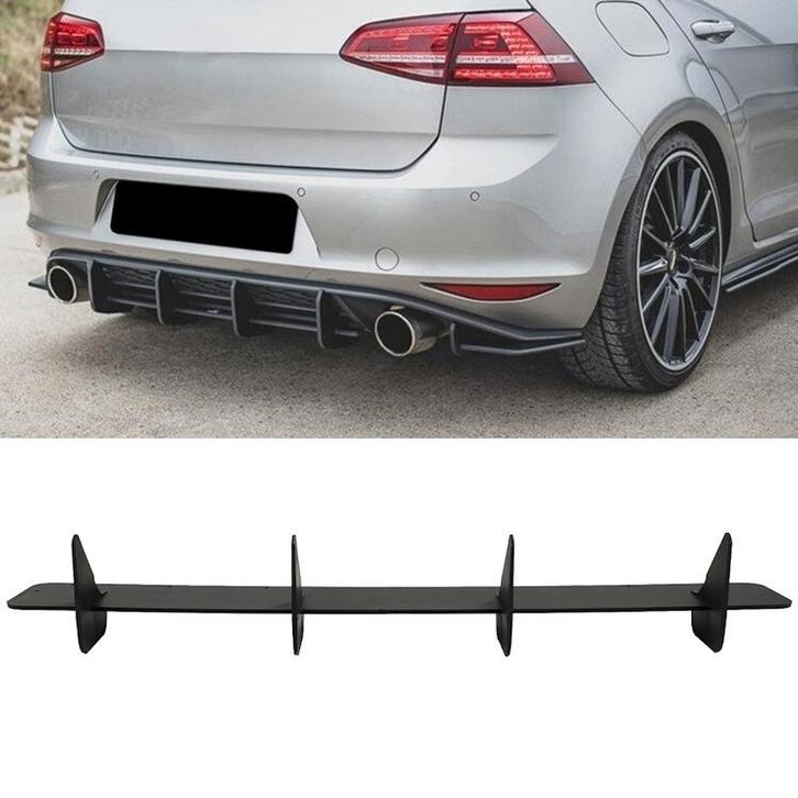 Diffuser Splitter | Volkswagen | Golf 12-17 3d hat. VII / Go, Auto-onderdelen, Carrosserie en Plaatwerk, Nieuw, Volkswagen, Verzenden