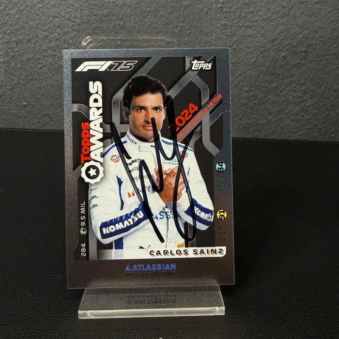 Williams - Topps Awards 284 Signed - Carlos Sainz - 2025 -, Verzamelen, Automerken, Motoren en Formule 1