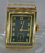 Uhrenfabrik A.G. Glashütte - 14K Goldarmbanduhr. - Rechteck, Nieuw