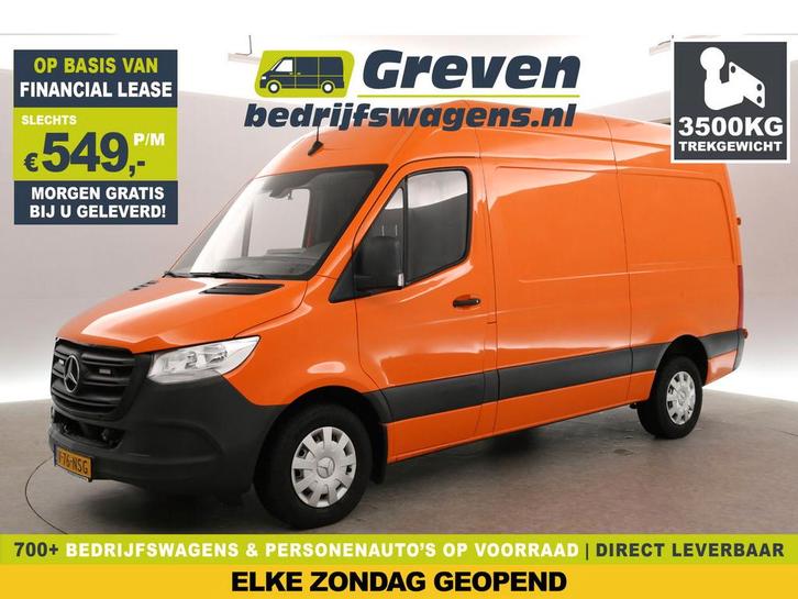 Mercedes-Benz Sprinter 319 3.0 CDI L2H2 | 191PK | Aut. |, Auto's, Bestelauto's, Te koop, Automaat, Financial lease, Diesel, Overige kleuren