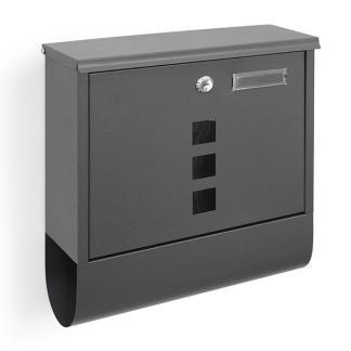 Brievenbus | Lifa Garden (IJzer, Antraciet), Tuin en Terras, Brievenbussen, Nieuw, Verzenden