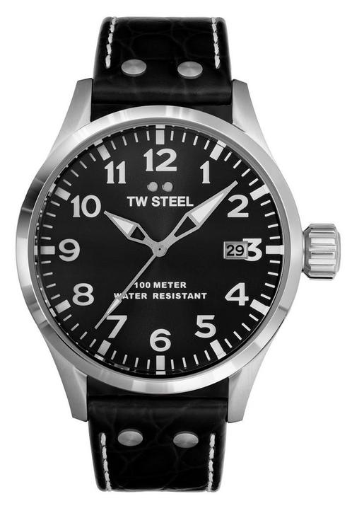 TW Steel VS100 Volante  horloge 45 mm, Sieraden, Tassen en Uiterlijk, Horloges | Heren, Polshorloge, Nieuw, Overige merken, Staal