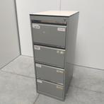 Mibra 4-laden dossierkast - 134x51x71 cm, Huis en Inrichting, Ophalen of Verzenden, Nieuw