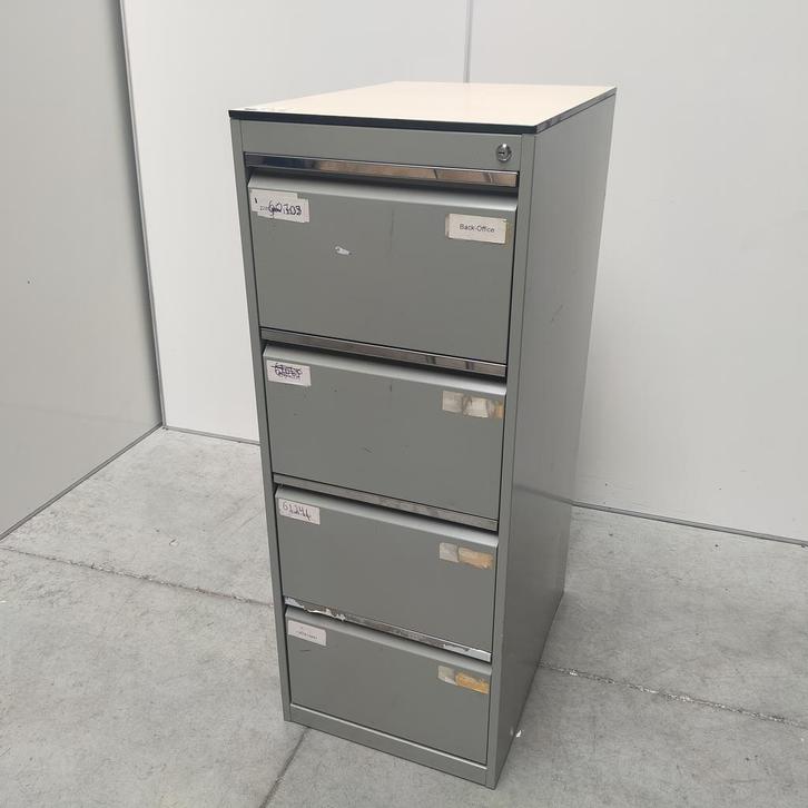 Mibra 4-laden dossierkast - 134x51x71 cm, Huis en Inrichting, Kasten | Ladekasten, Ophalen of Verzenden