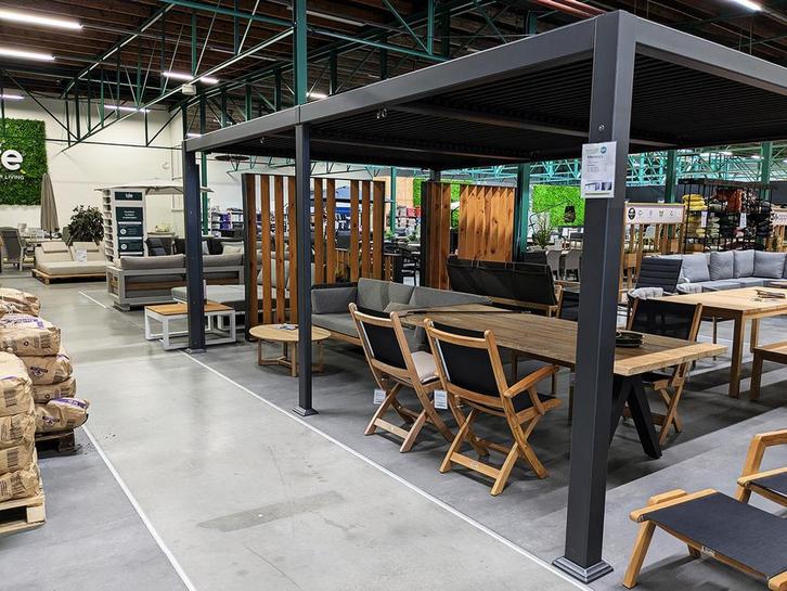 SUNS Maranza terrasoverkapping 540x350x230 cm – Showmodel!, Tuin en Terras, Overkappingen, Tuinpaviljoen, Nieuw, Ophalen