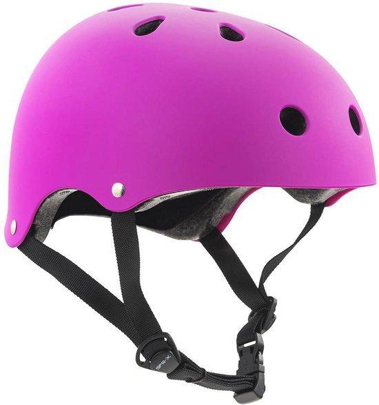 2dekans | SFR Essentials Skatehelm - 49/52 cm - Paars, Fietsen en Brommers, Fietsaccessoires | Fietshelmen, Zo goed als nieuw