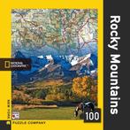 Rocky Mountains Mini 100 piece jigsaw puzzle, Hobby en Vrije tijd, Denksport en Puzzels, Verzenden, Nieuw