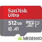 SanDisk Ultra 512GB MicroSDXC Geheugenkaart, Computers en Software, RAM geheugen, Nieuw, Verzenden