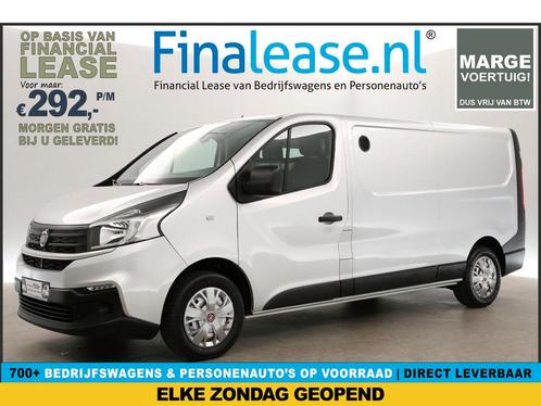 Fiat Talento 1.6 MJ L2H1 MARGE Trekh 3 Pers Elekpak €292pm, Auto's, Bestelauto's, Lease, Handgeschakeld, Diesel, Fiat, Zilver of Grijs