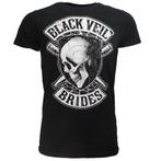 Black Veil Brides Hollywood Band T-Shirt Zwart - Officiële, Nieuw