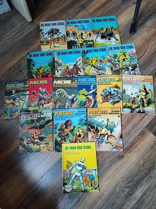 Archie de man van staal - serie 1 en 2 - 17 Album -, Boeken, Stripboeken