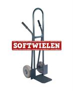 Kruiwagens Steek-krattenwagen PRO 300kg softwiel, Ophalen of Verzenden, Nieuw