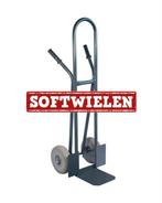 Kruiwagens Steek-krattenwagen PRO 300kg softwiel, Nieuw, Ophalen of Verzenden