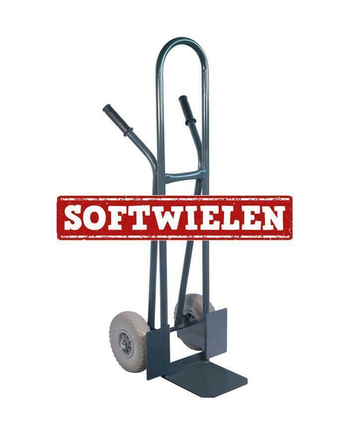 Kruiwagens Steek-krattenwagen PRO 300kg softwiel, Doe-het-zelf en Verbouw, Transportwagens, Nieuw, Ophalen of Verzenden