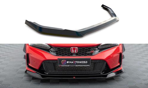 Voorspoiler V.1 Honda Civic Type-R Maxton Glans Zwart, Auto-onderdelen, Carrosserie en Plaatwerk, Ophalen of Verzenden