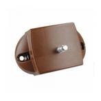 Drukknopslot Spanjolet Tweezijdig Bedienbaar Bruin, Ophalen of Verzenden, Nieuw