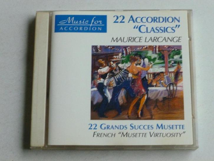 Maurice Larcange - 22 Accordion Classics / French Musette Vi, Cd's en Dvd's, Cd's | Pop, Zo goed als nieuw, Verzenden