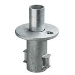 Buiskoppeling Straatpot Ø 48,3 mm Zink, Verzenden, Nieuw
