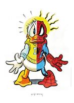 Tony Fernandez - Donald Duck inspired by Spider-Man and, Nieuw