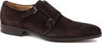 Giorgio Amalfi Schoen Monk Strap Bruin Suede maat 42 Heren, Bruin, Verzenden, Giorgio, Nieuw