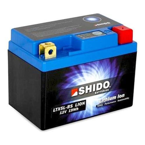 Shido Lithium Accu Ltx5L-Bs / Ytx5L-Bs 114X71X85, Auto diversen, Onderhoudsmiddelen, Verzenden