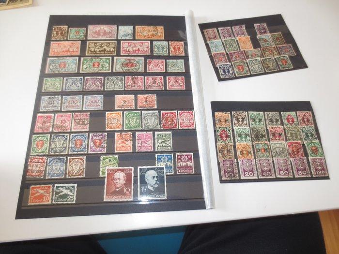 Danzig 1920/1939 - Verzameling Danzig gestempeld met meer, Postzegels en Munten, Postzegels | Europa | Duitsland