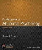Fundamentals of Abnormal Psychology 9781464145995, Zo goed als nieuw, Verzenden